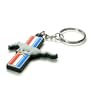 Ford Mustang Pony & Bar Logo Key Chain