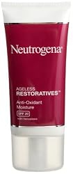 Neutrogena Ageless Restoratives Anti-Oxidant Moisture Day Lotion, Age Reverse, SPF 20, 1.7 Ounce