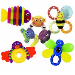 Soothers and Teethers (Set of 5) by Cognitive Skills