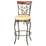 Hillsdale Knightsbridge Swivel 26" High Counter Stool