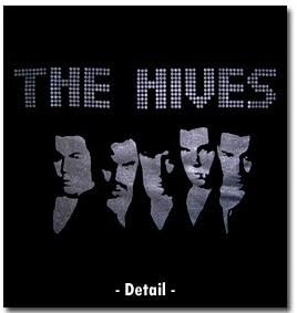 The Hives * Silver Print * Logo * Shirt * XL *