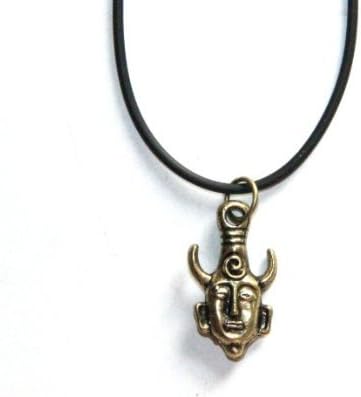 Supernatural Dean Winchester Mask Amulet Demon Pendant Necklace Sport, Sporting good, Fitness