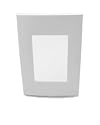 Leviton ACWP1-00W 1-Gang Device Acenti Wallplate Screwless Snap-On Mount, Alabaster