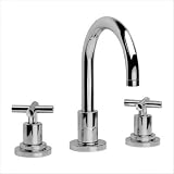 Graff G-1610-C4-BN Infinity Two Handle Widespread Bathroom Faucet Brushed Nickel
