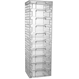 Acrylic Organizer Tower with 10 Drawers ~ HomeAndWine.com