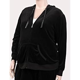 Motherhood Maternity: Plus Size Long Sleeve Zipper Pocket Maternity Hoodie