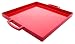 Zak Designs Pop Small 12-1/2-Inch Square Tray, Red
