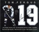 Tom Fergus autographed 8x10 Photo (Toronto Maple Leafs) This photo is bent and damaged - sold as is