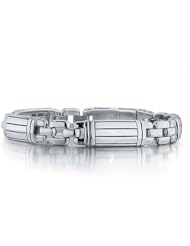 J.Goodman Sterling Silver Bracelet with Oxidized Finish.