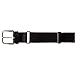 Champro Elastic Baseball Belt with 1.5-Inch Synthetic Leather Tab (Black, 24-48-Inch)