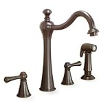 Premier Sonoma Gooseneck Kitchen Faucet Rubbed Bronze
