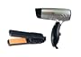 Farouk PM7426 Chi Mini Flat Iron and Mini Pro Low EMF Dryer Collection Gift Set with Free Travel Bag