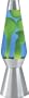Lava Lite Grande 250 oz Lava Lamp - Yellow/Blue