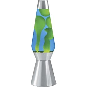 Lava Lite Grande 250 oz Lava Lamp - Greem Blue by Lava Lite
