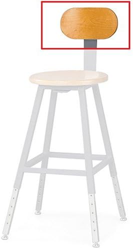 Relius Solutions Optional Wood Back For Adjustable-Height Shop Stools