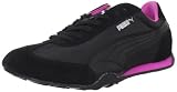 Puma Womens 76 Runner Nylon Fashion Sneaker,Black/Raspberry Rose,11 B US