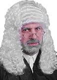 Adult Barrister Judge Costume Wig