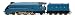 Hornby R2339 00 Gauge LNER 4-6-2 A4 Class Mallard Steam Locomotive