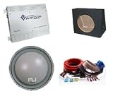 Pyramid-Fli PDPB1217X 2 Channel Amplifier, Fli FF12 12" Frequency Subwoofer, 12" Box + Wiring Kit **FREE GIFT WHEN YOU ORDER THIS ITEM FROM NEW IMAGE CAR HIFI**