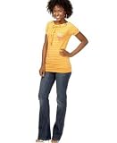 Rocawear - Rocawear Plus Size Striped Boat-Neck Top and & Dazzle Effect Jean