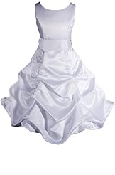 Girls Ankle Length Flower-Girl Dress/Pageant Dress 