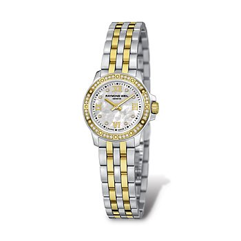 Raymond Weil Tango Mini Women's .17 ct. t.w. Diamond Watch In Two-Tone