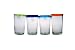 Amici Baja Set of 4 Hiball Glasses In Assorted Colors, 19-Ounce