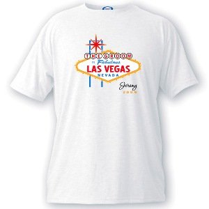 Personalized Vegas Bachelor Party Tshirts