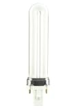 Fluorescent Replacement Light Bulb PLS Shape G23 Base 7 Watt CEC Brand (4pack)