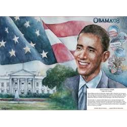Barack Obama 72 pc Black History Kids Jigsaw Puzzle by Nashville Game Company