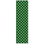 Black Diamond Skateboard Grip Tape Sheet Green Checker