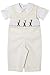 Carouselwear Boys Easter Bunny Longall Overalls With Smocked Balloons