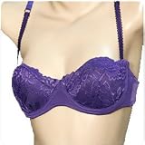 Mopas Demi Cup Lace Multifunctional And Adjustable Underwire Padded Bra