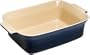 Le Creuset Stoneware 10-Quart Roasting Dish, Cobalt
