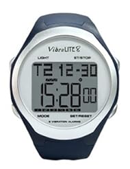 VibraLITE 8 with Navy Blue Face and Urethane Band.