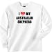I Love My Australian Shepherd Sweatshirt