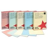 5 Star Multifunctional Office Coloured Copier Paper Ream wrapped 80gsm A4 Yellow 500 Sheets