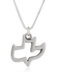Bob Siemon Sterling Silver Maranatha Dove Pendant Necklace, 18"