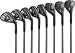 Adams Golf Idea Tech V3 Forged Hybrid Irons Combo, Set of 8 (4-GW, Right, Graphite, Regular Flex)