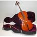 Crystalcello MC400 Ebony 1/8 Size Cello with Lightweight Case + Padded Bag + Bow + Accessories