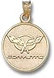 Chevy Corvette C5 Round Logo Charm/Pendant -14K/10K, Stainless Steel or Gold Plated