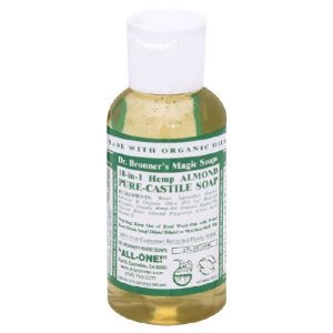 Castile Liquid Soap Organic-Almond 2 Ounces