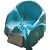 Safety Ist Portable Booster Seat in Blue