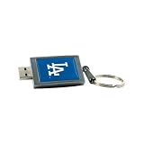 Centon DataStick Keychain MLB Los Angeles Dodgers Edition - USB flash drive - 2 GB - Hi-Speed USB - silver