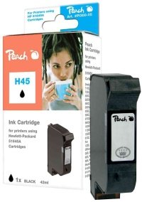 Peach wiederbefüllte hp-Tintenpatrone C4817A, gelb VE=