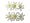 Daisy Pair, Small Metal Barrette