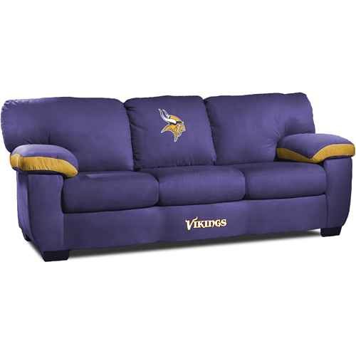Minnesota Vikings Classic Fabric Baseline Sofa