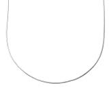 14k White Gold .60mm Snake Chain Necklace, 16