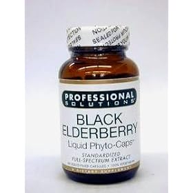 Black Elderberry 60 Liquid Capsules