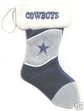 DALLAS COWBOYS NFL 7" CHRISTMAS STOCKING ORNAMENT PLUSH